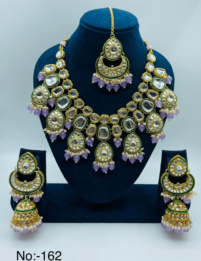 Gold Antique Kundan Choker Bridal Jewellery Catalog
